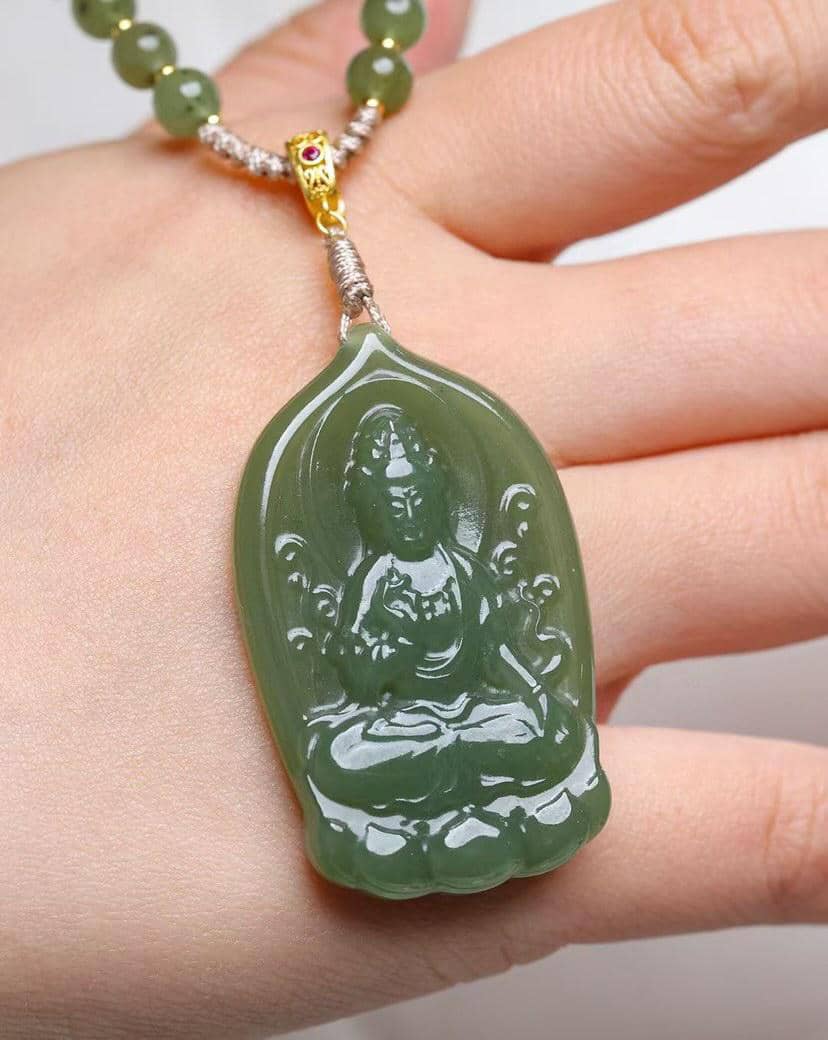 Agarwood Guanyin Zen Necklace