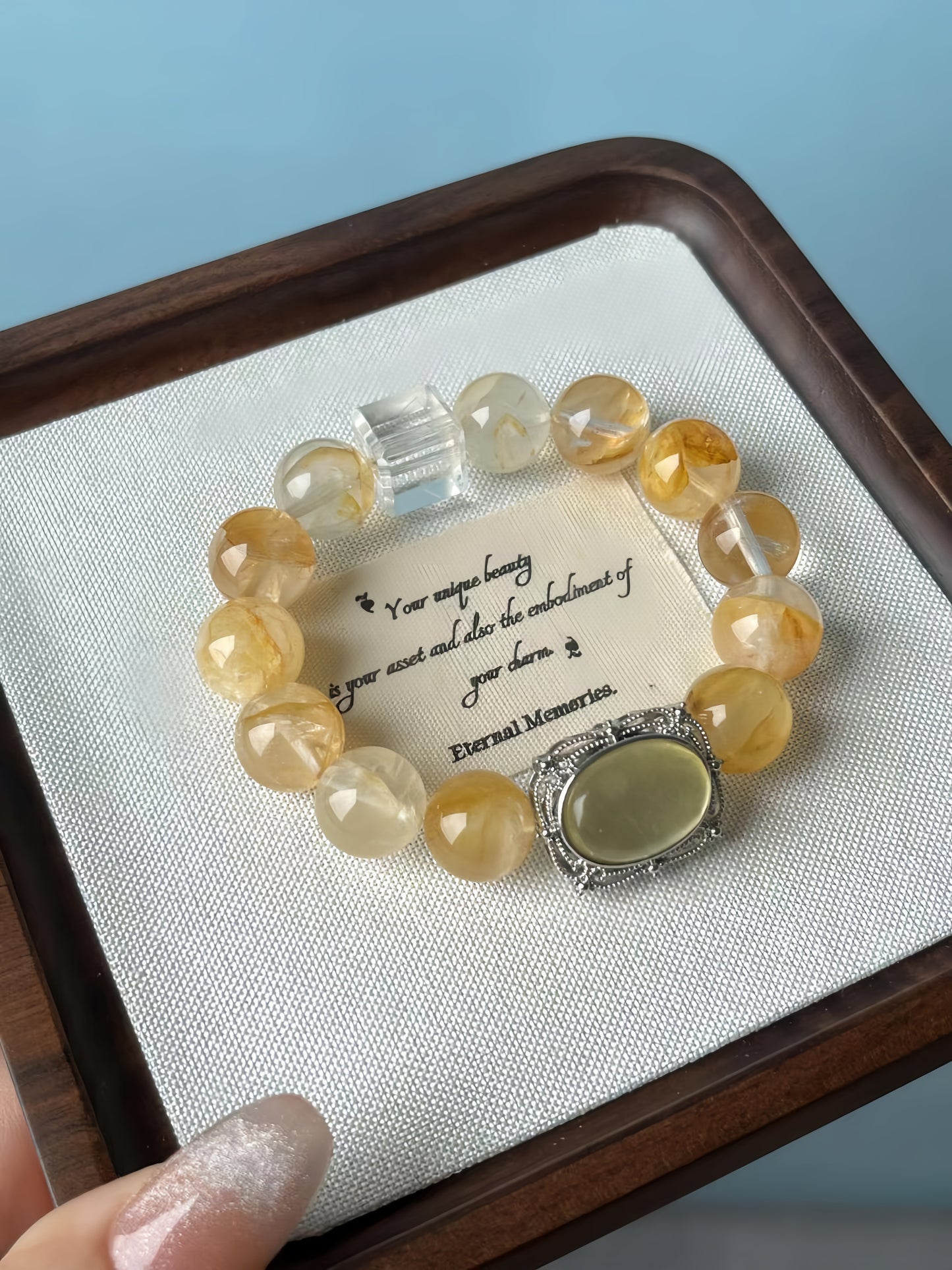 Golden Rutilated Quartz