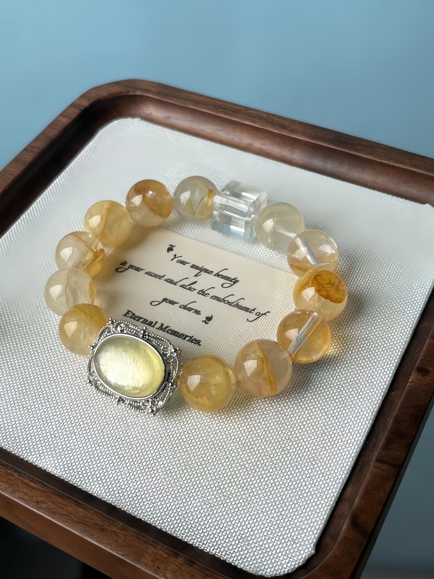 Golden Rutilated Quartz