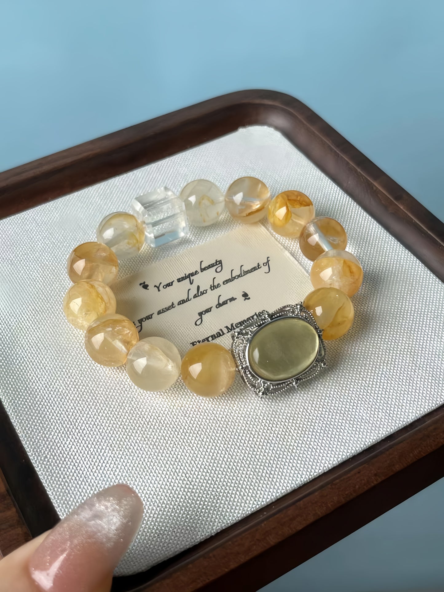Golden Rutilated Quartz