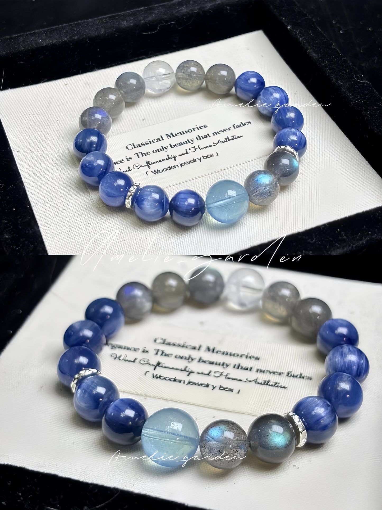 Kyanite With Gray Moonstone