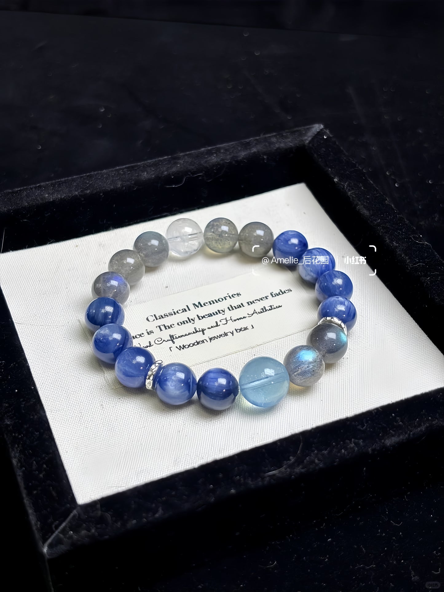 Kyanite With Gray Moonstone