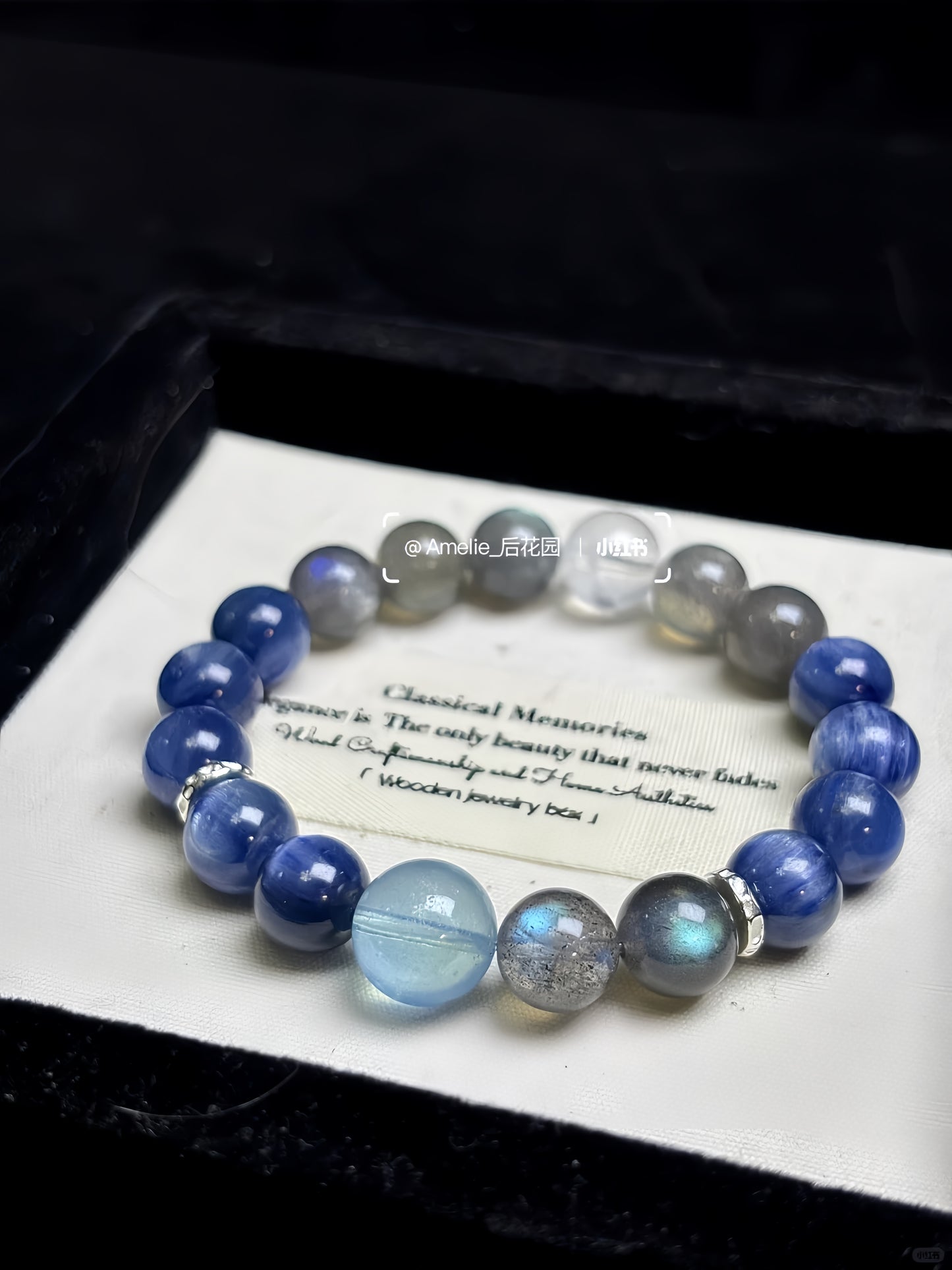Kyanite With Gray Moonstone