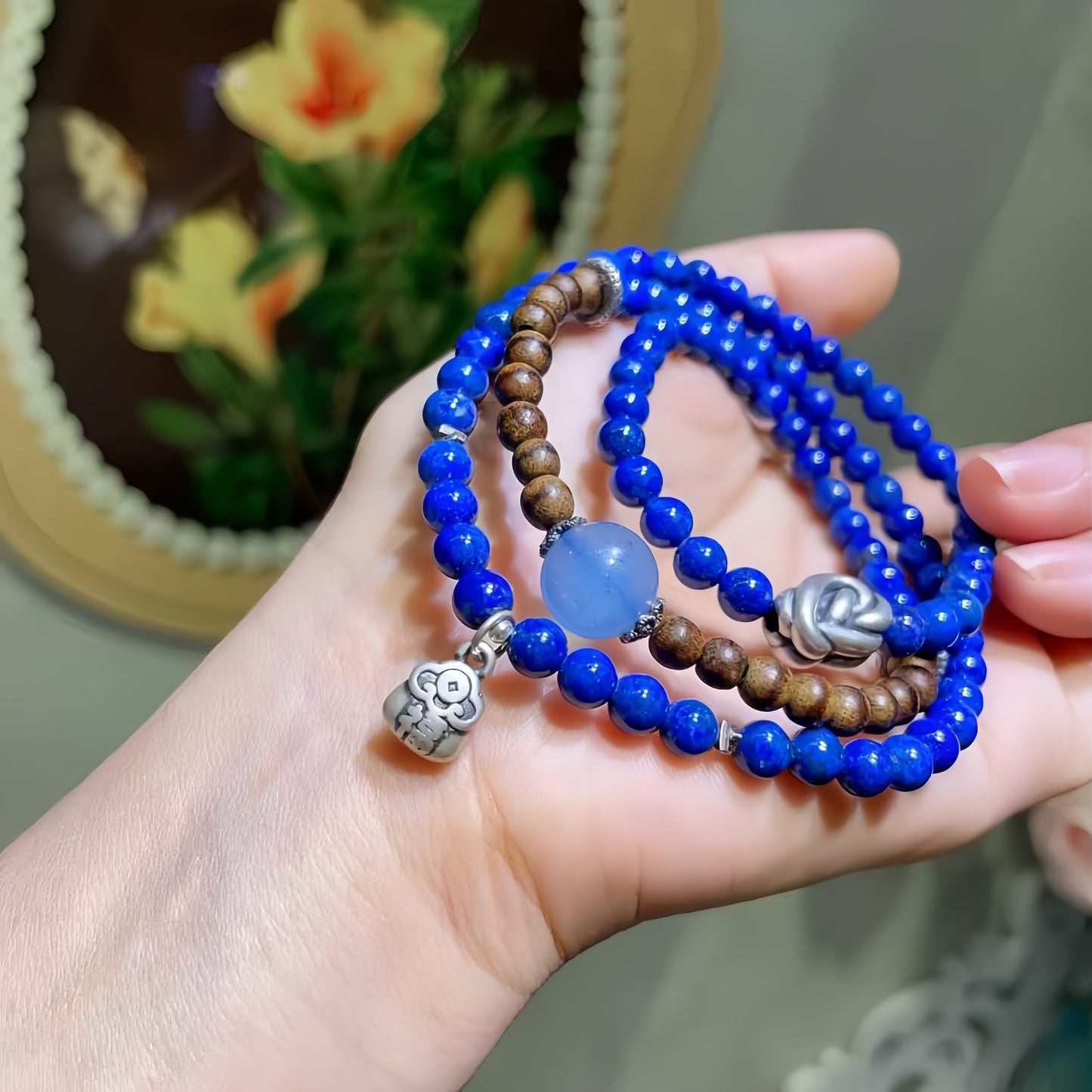 Lapis Lazuli With Agarwood