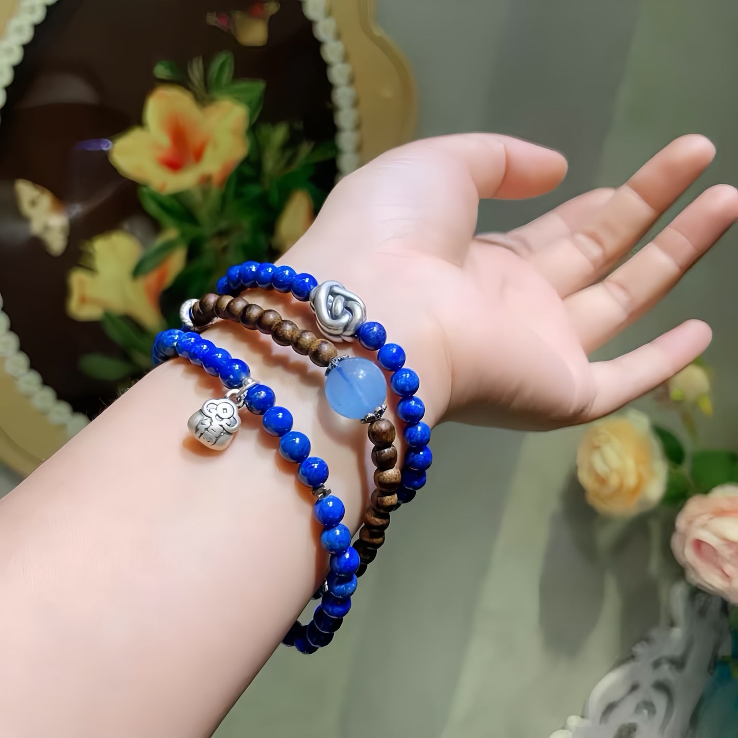 Lapis Lazuli With Agarwood
