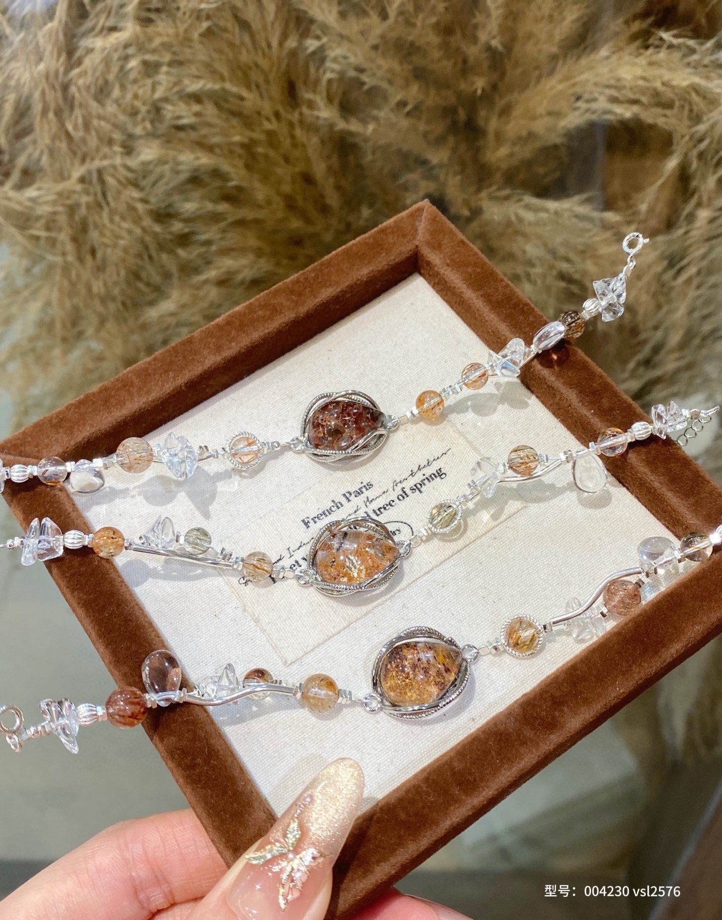 Raw Stone-Inspired Bracelet