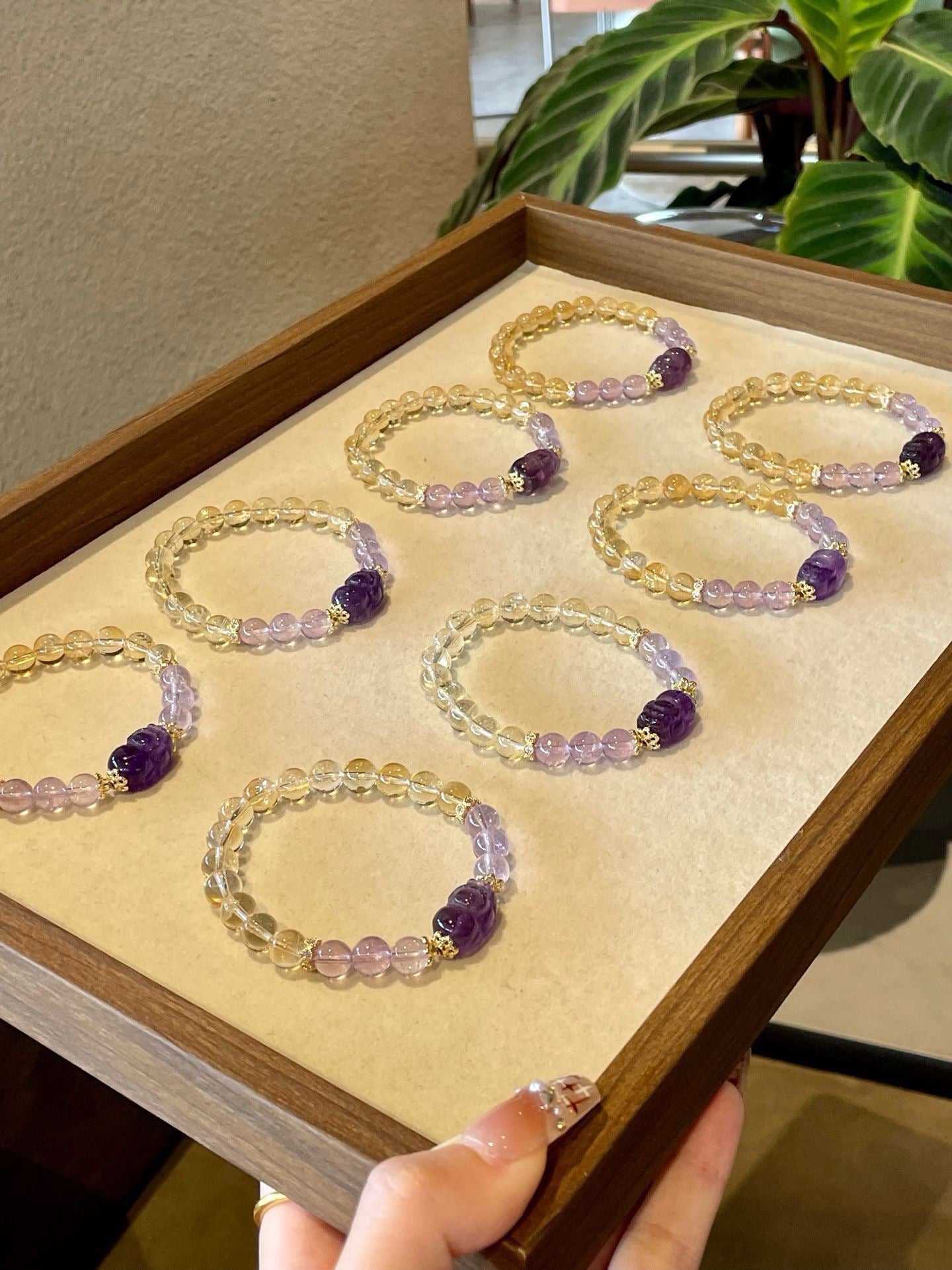 Amethyst Pixiu Bracelet