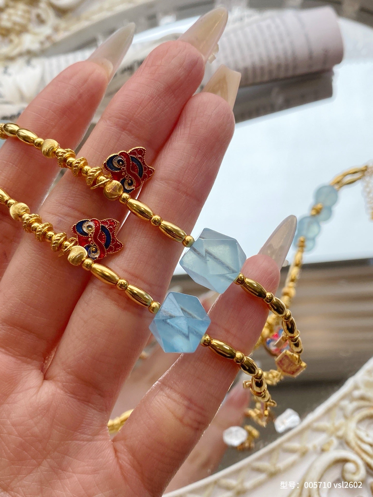Aquamarine Bracelet