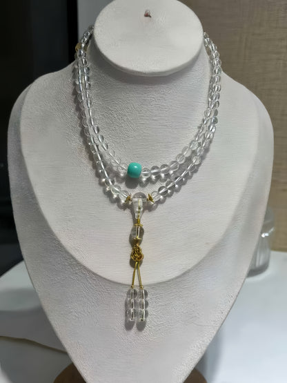 Clear Quartz 108 Beads
