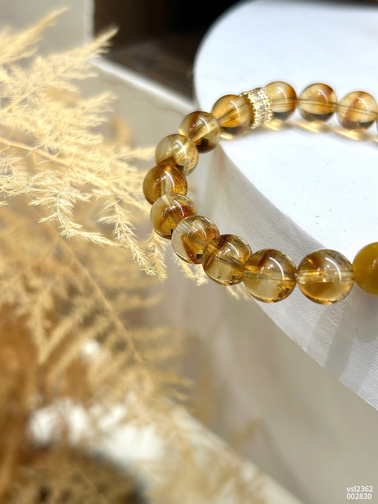 Fortune Beacon – Yellow Tower Quartz Golden Tiger-Eye Bracelet
