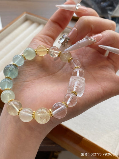 Green Fluorite Prosperity Bracelet