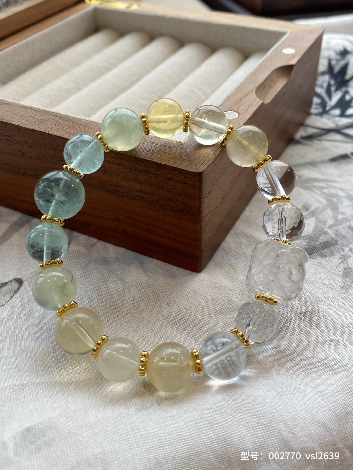 Green Fluorite Prosperity Bracelet