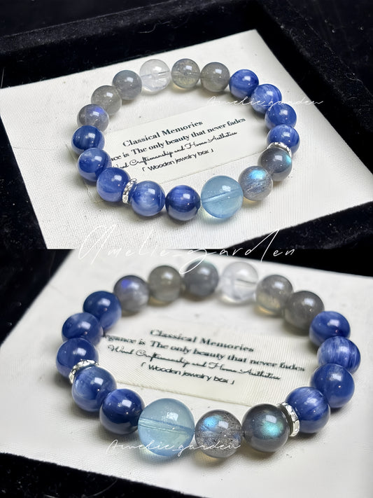 Kyanite With Gray Moonstone