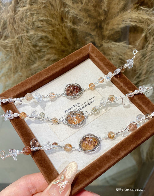 Raw Stone-Inspired Bracelet