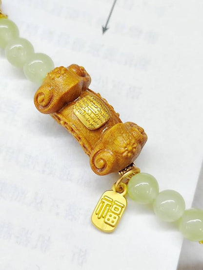Sandalwood Ruyi Bracelet
