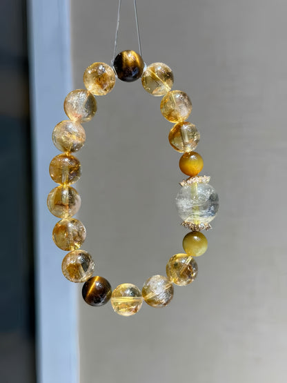 Yellow Quartz bracelet