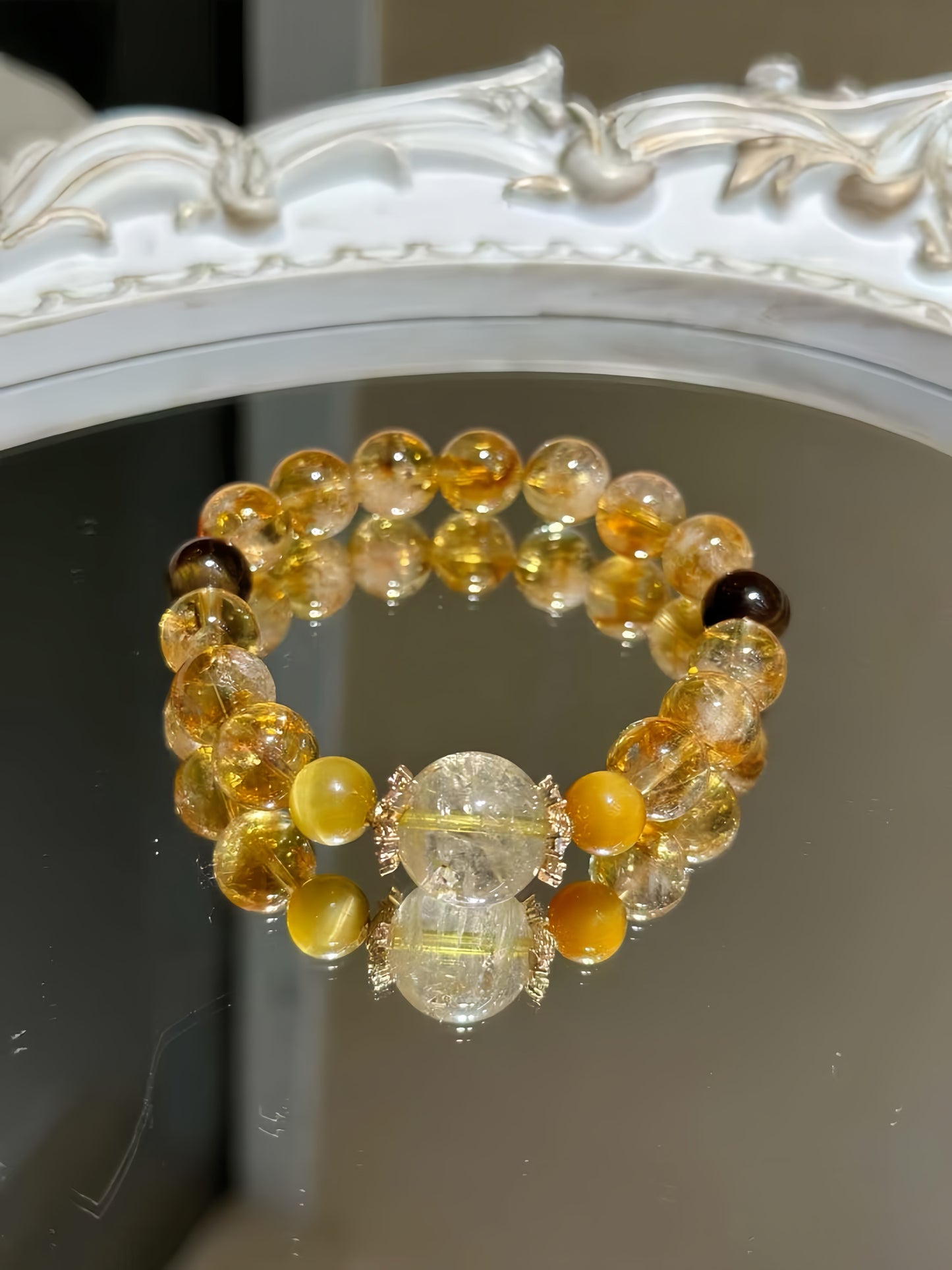 Yellow Quartz bracelet